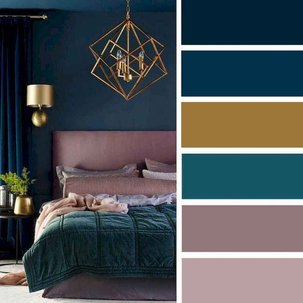 bedroom color combos