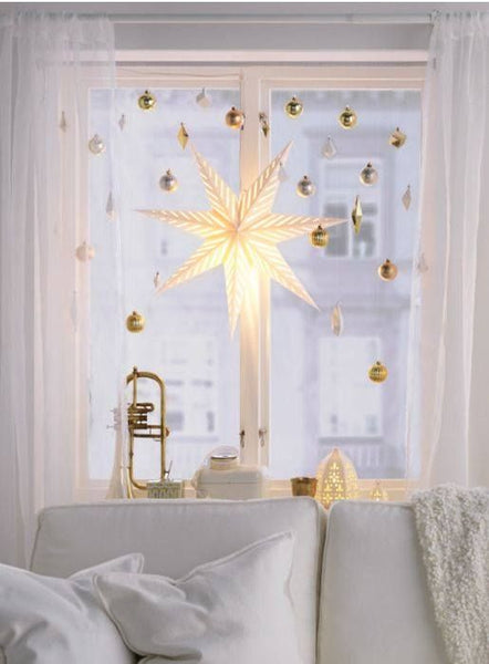 stunning Christmas Window Decor