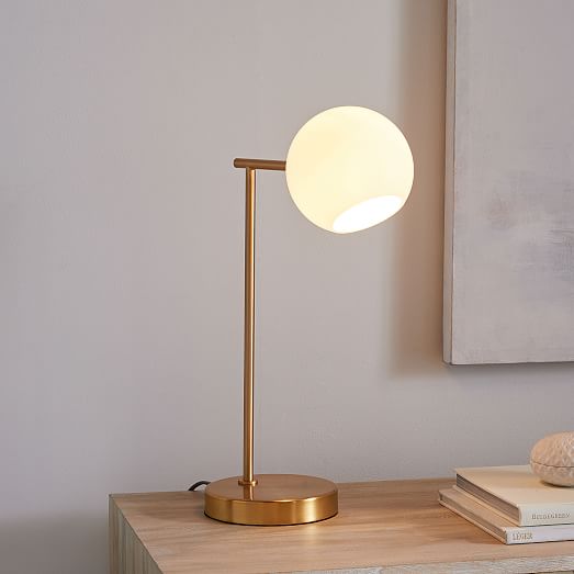 table lamp with warm light