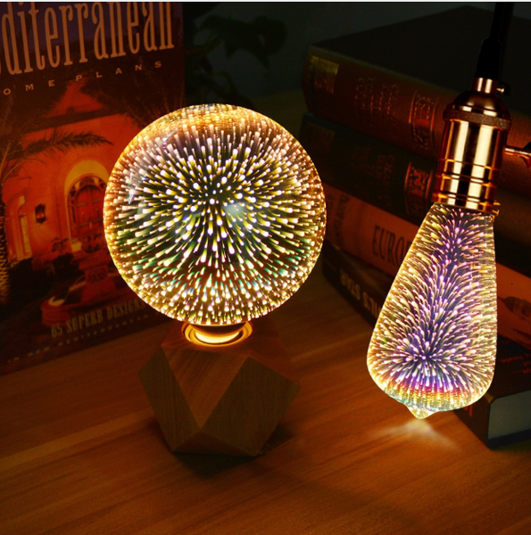 3D fireworks bulb