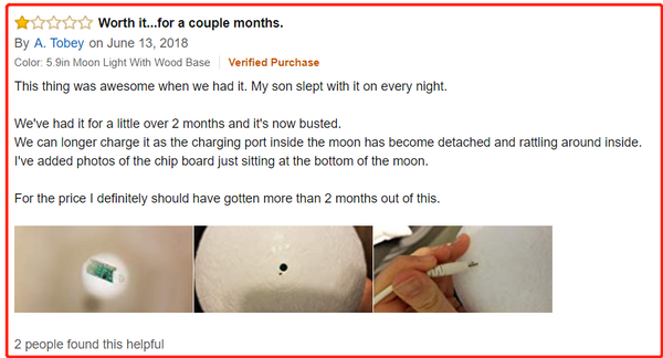 moon lamp reviews