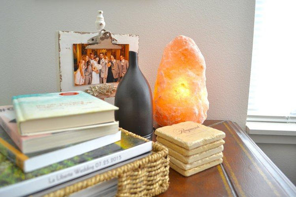 salt lamp decor