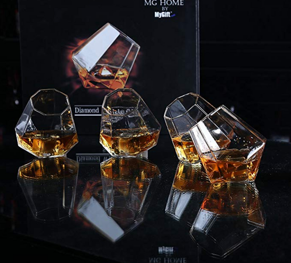 diamond Whiskey glass