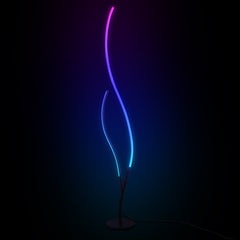 rgb ripple floor lamp