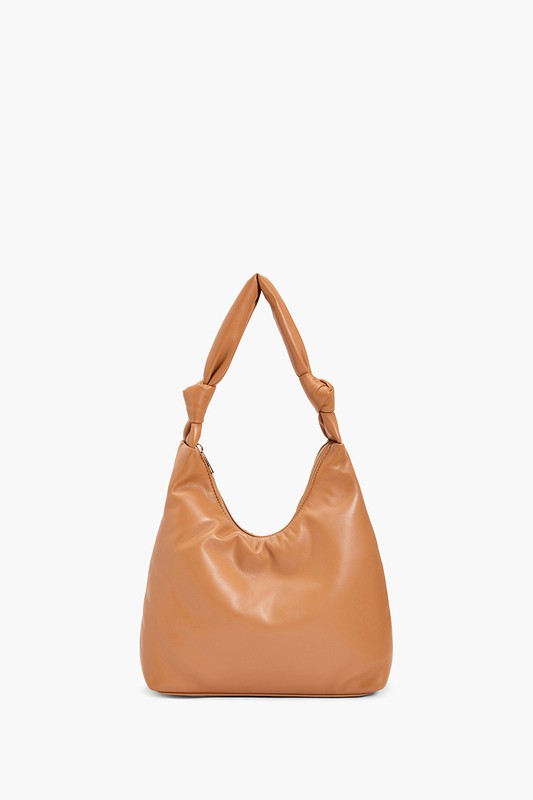 BABY Faux Leather Puff Shoulder Bag