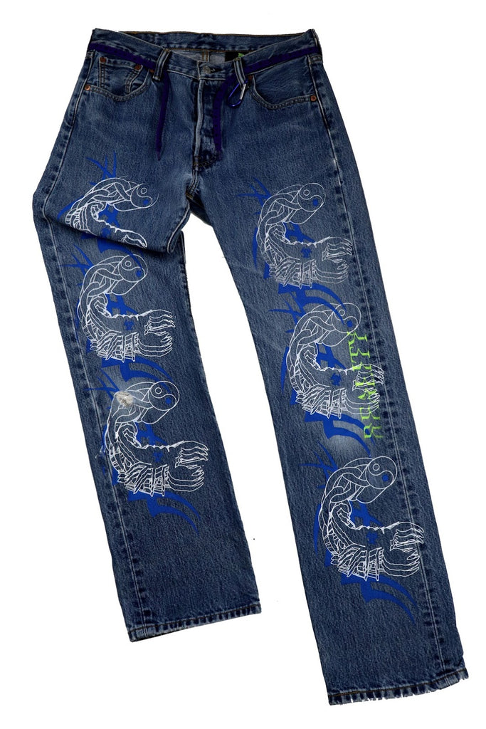 custom levis jeans