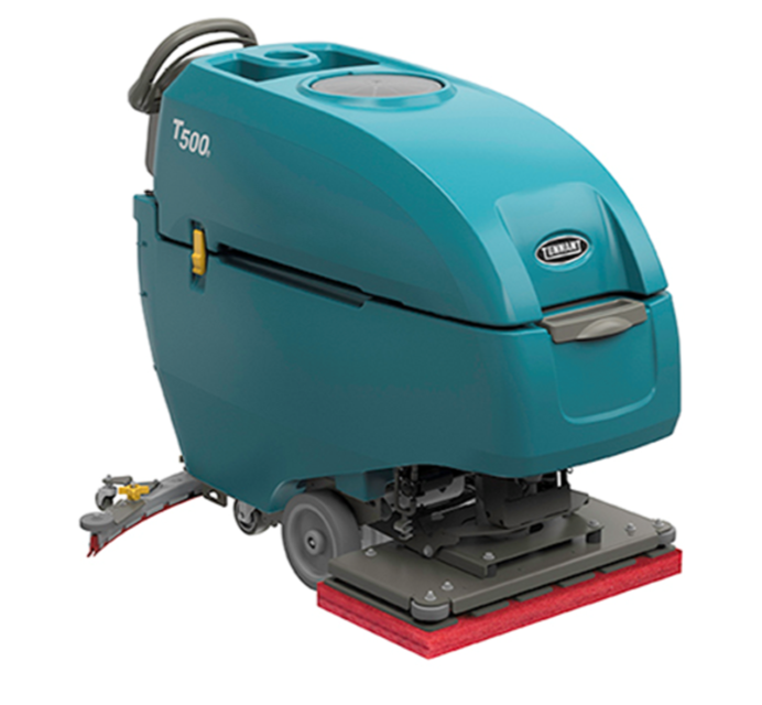 Tennant T500e, Floor Scrubber, 28", 22.5 Gallon, Battery, Self Propel, Orbital, 3 Year Warranty