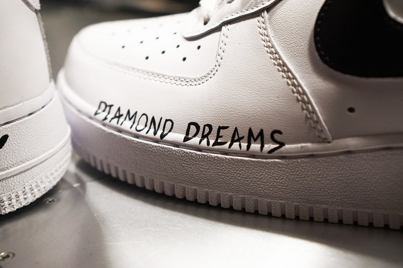 custom diamond air force 1