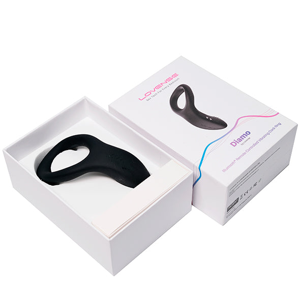 Lovense Diamo App Controlled Vibrating Cock Ring Play With Me 