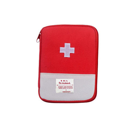 Red Medical Bag Emergency Kit