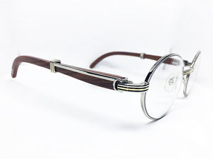 55-22 Silver Wood Givenry with Gray Transition Lenses