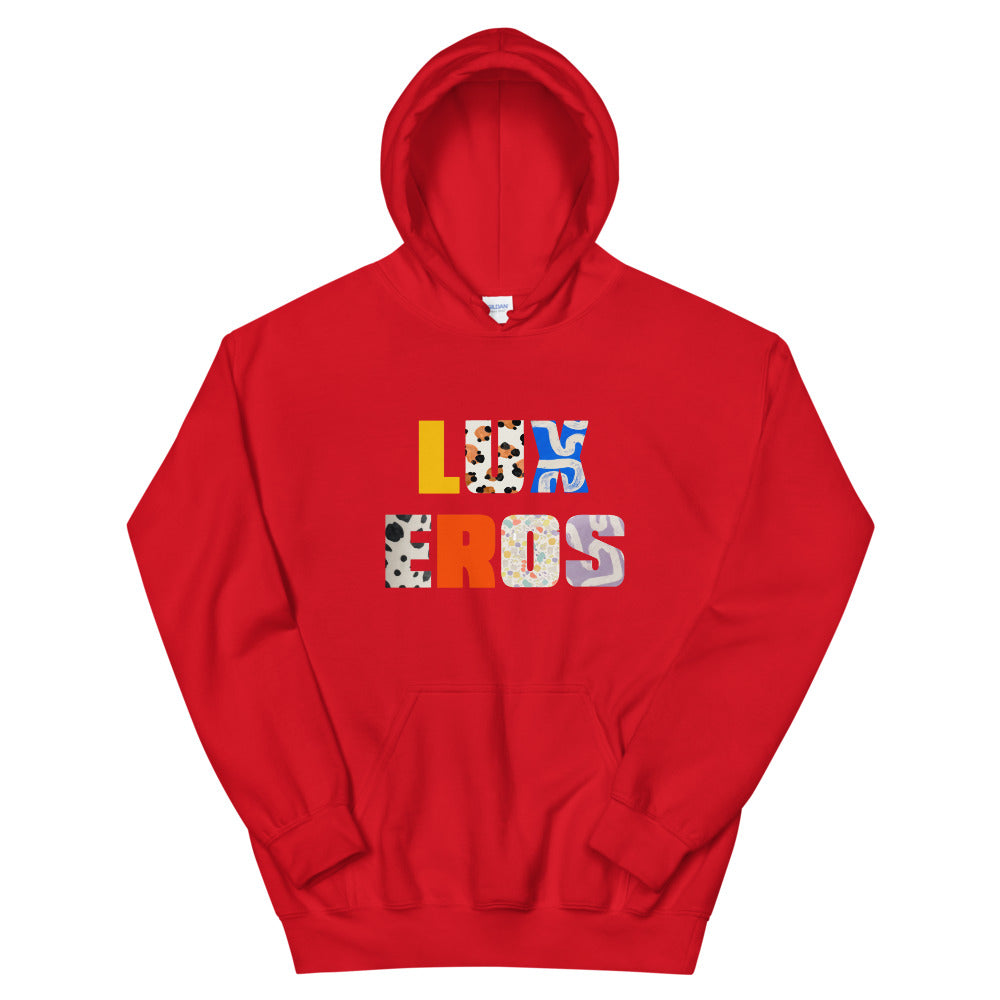 Print Block Hoodie