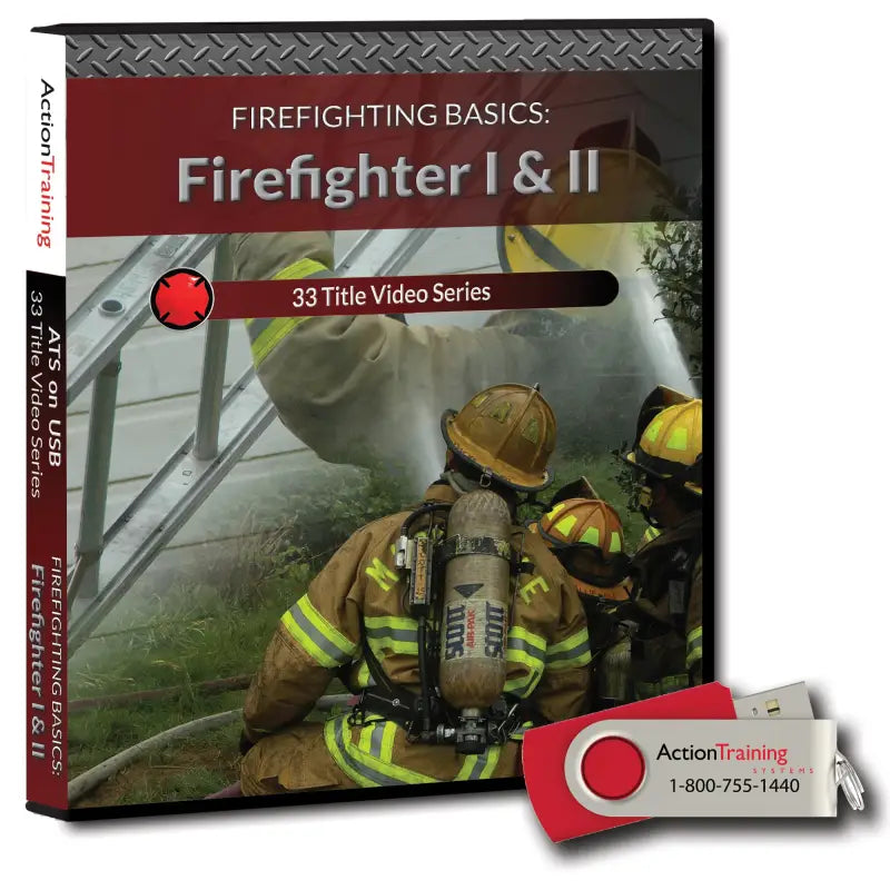 Action Training Systems | Firefighter I & II Complete | 33 Title Series