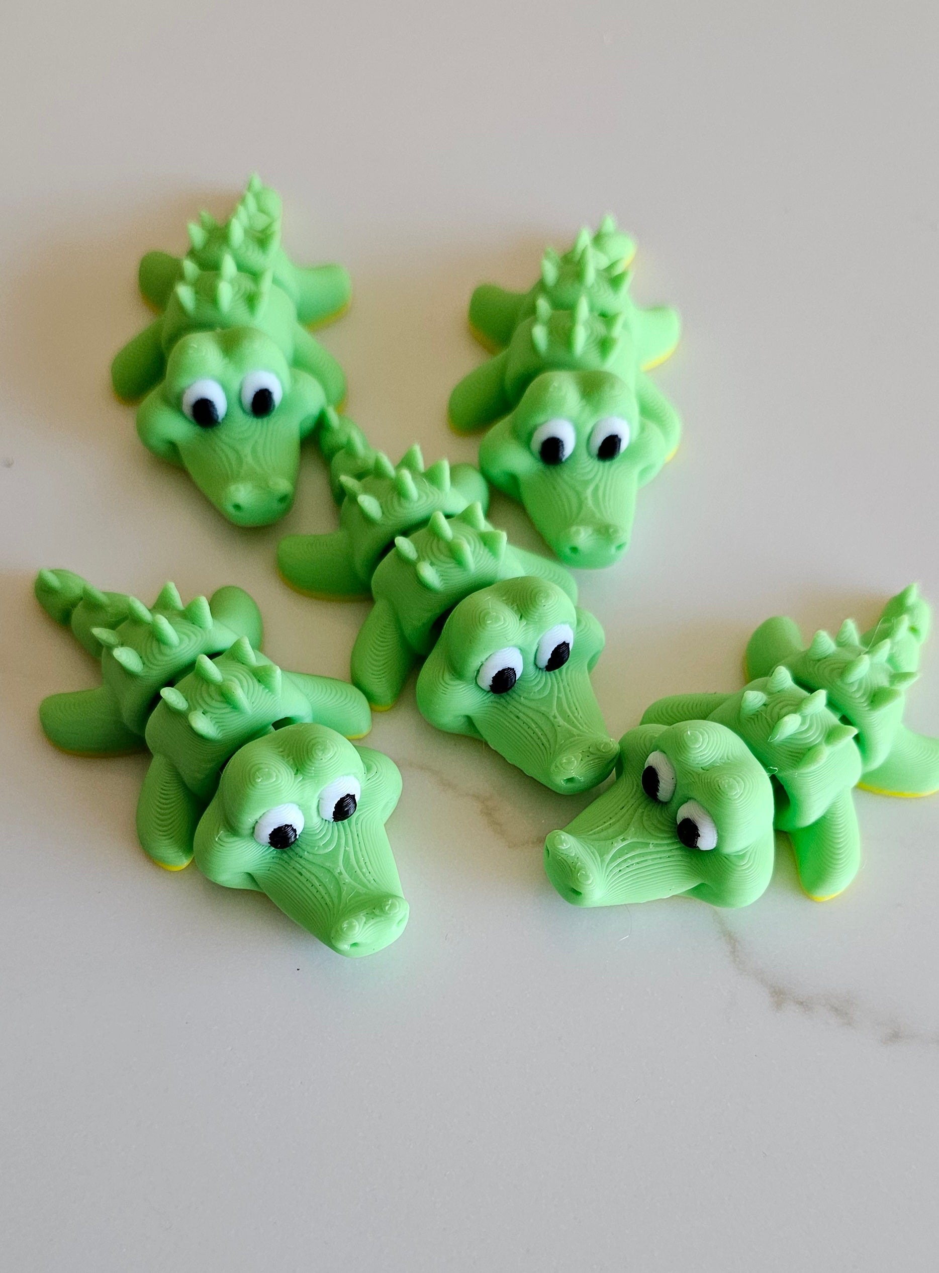3D Print Articulated Crocodile Made in America