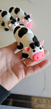 3D Print Articulated Cute Cow Made in America