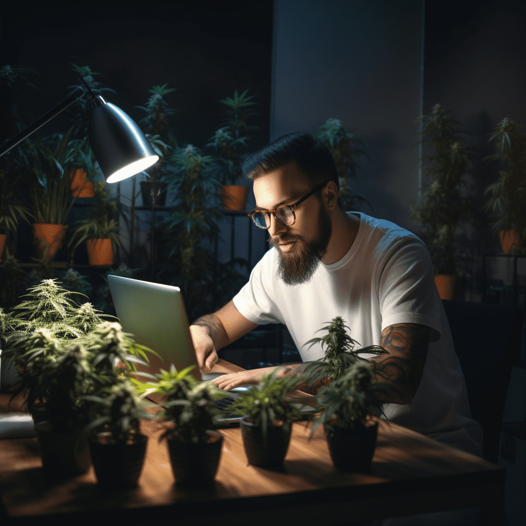 affiliate marketing cannabis jobs UK