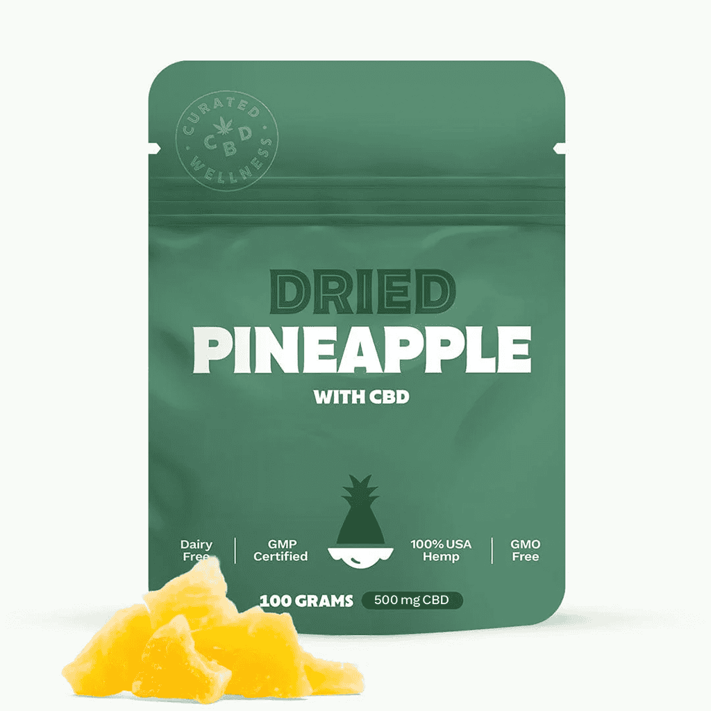 DRIED PINEAPPLE WITH CBD