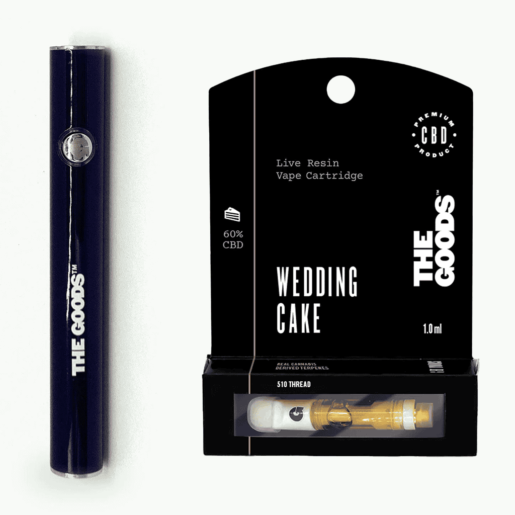 WEDDING CAKE LIVE RESIN 510 CARTRIDGE & 510 BATTERY