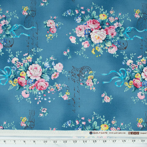 ruru-bouquet-blooming-rose-for-quilt-gate-flower-bouquets-and-letter-stamps-blue-ru2390-11d