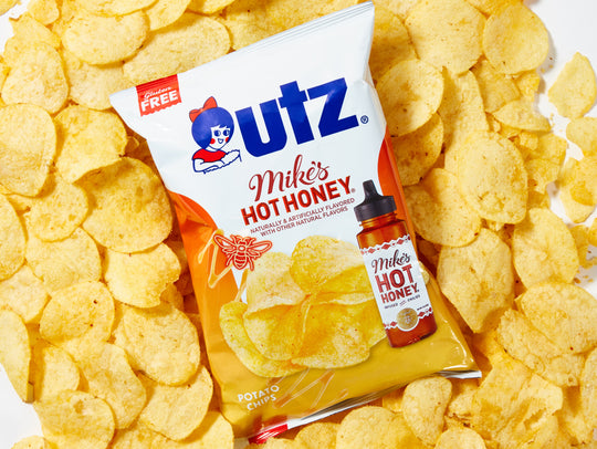 rebeccasamanci AND MIKE’S HOT HONEY  BRING THE HEAT WITH A NEW HOT HONEY POTATO CHIP!