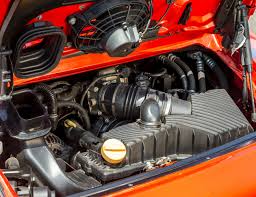 Porsche 996 engine bay