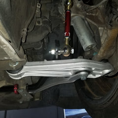 Porsche 996 suspension parts installed