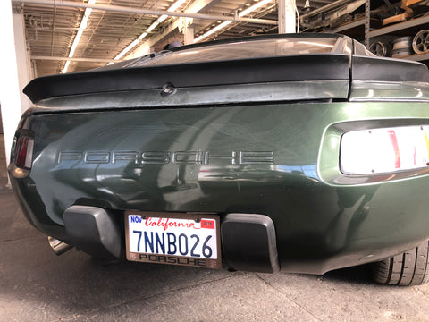 rear of magnus walker porsche 928