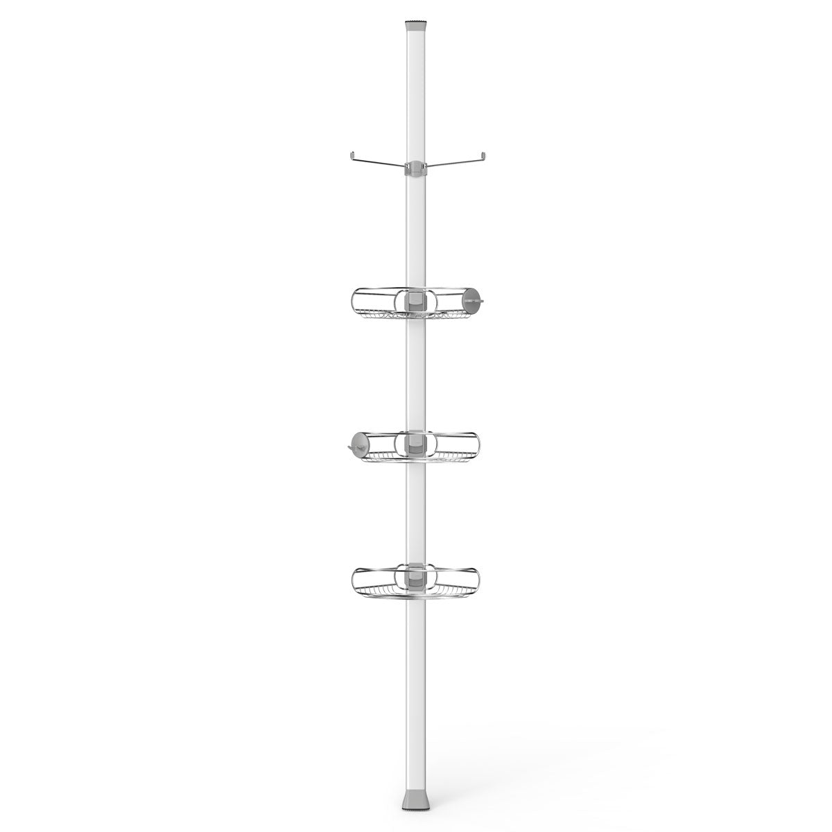 Simplehuman 8' Tension Shower Caddy and Foldaway Squeegee