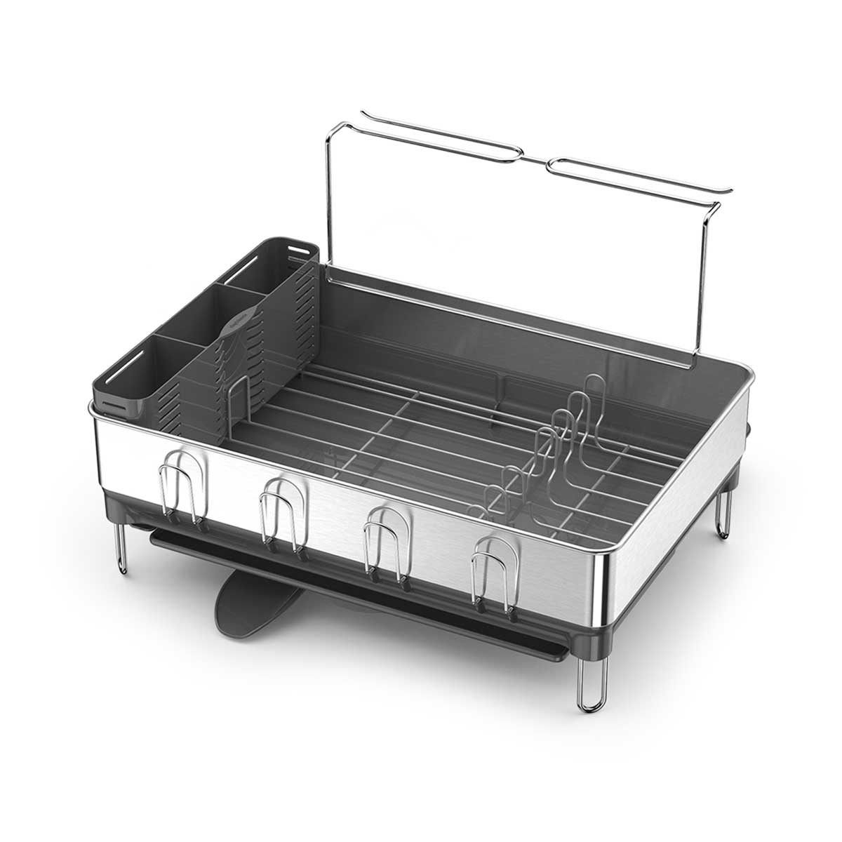 simplehuman Compact Steel Frame Dish Rack