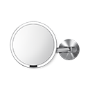 rechargeable wall mount sensor mirror - simplehuman