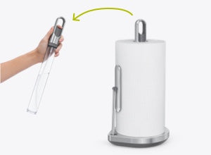 simplehuman Paper Towel Holder with Pump