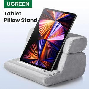 UGREEN Tablet Pillow Stand - Adjustable iPad Stand for iPad Pro, iPhone, Xiaomi Tablet & Laptop | Multi-Angle Phone and Tablet Holder for Bed, Desk, and Lap Use - JiGSaWz, L.L.C.