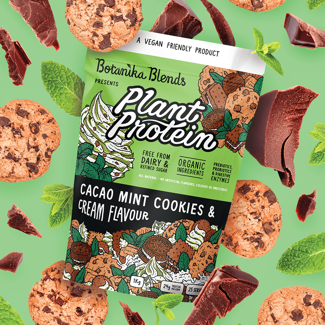 Plant Protein - Cacao Mint Cookies And Cream - Botanika Blends product image