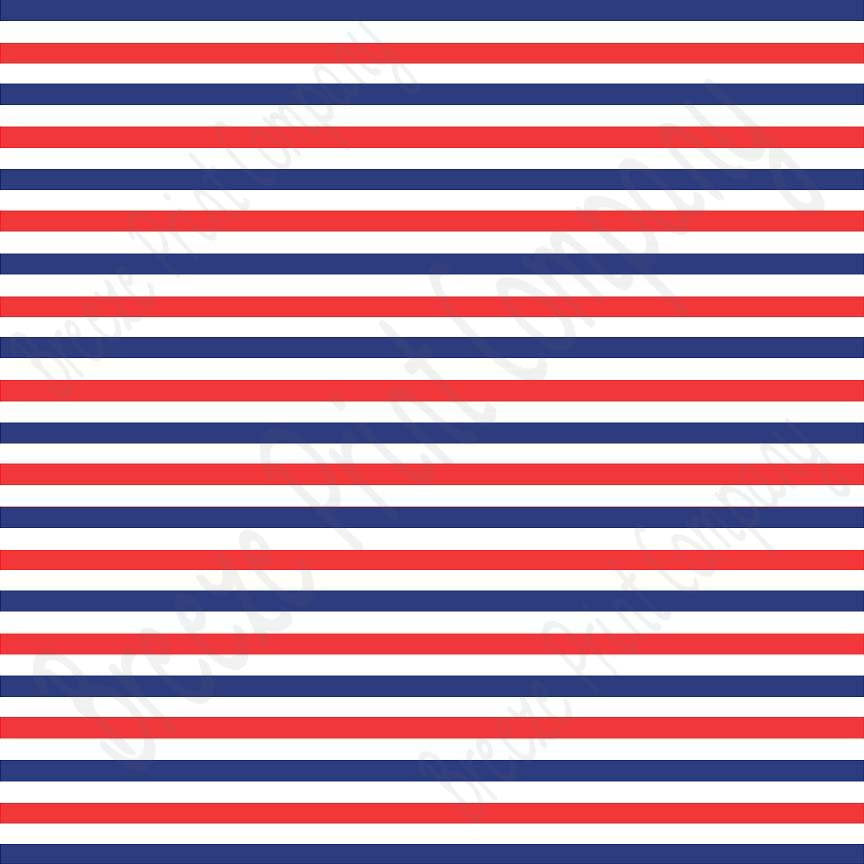 Red Navy Blue And White Stripe Craft Vinyl Sheet Htv Adhesive Vin Breeze Crafts