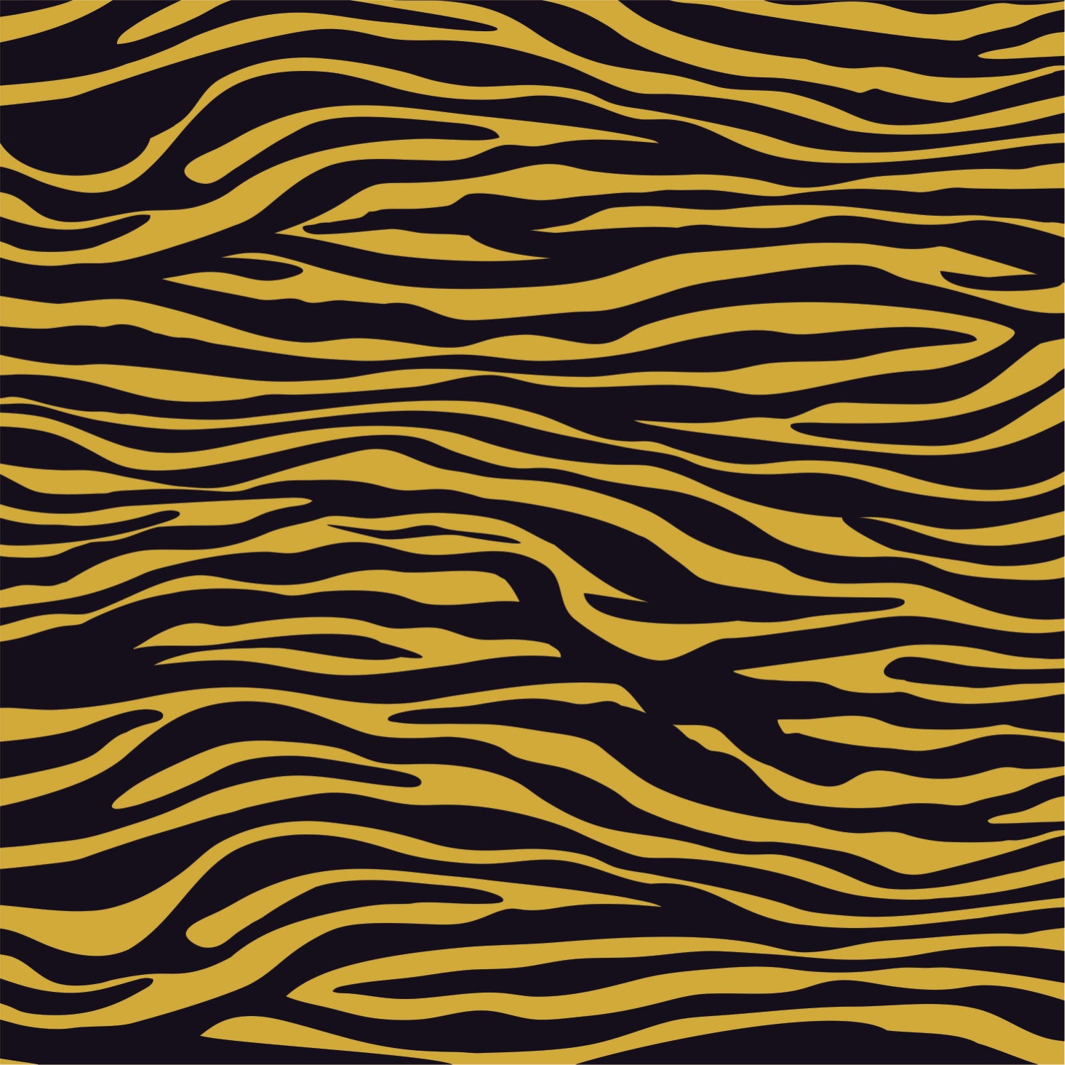 Gold and black zebra print craft vinyl sheet - HTV - Adhesive Vinyl