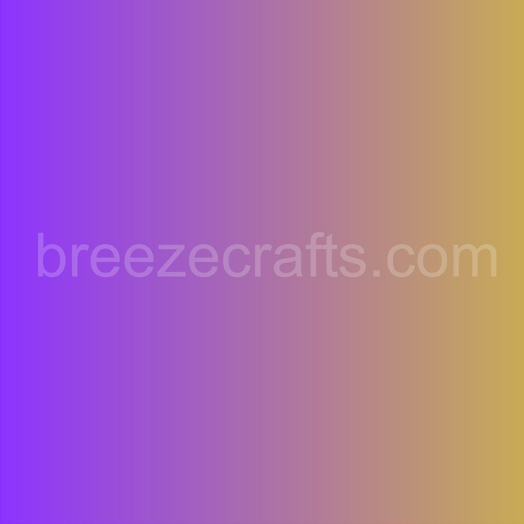 Purple And Gold Ombre Pattern Vinyl Sheet Htv Or Adhesive Vinyl Fa Breeze Crafts