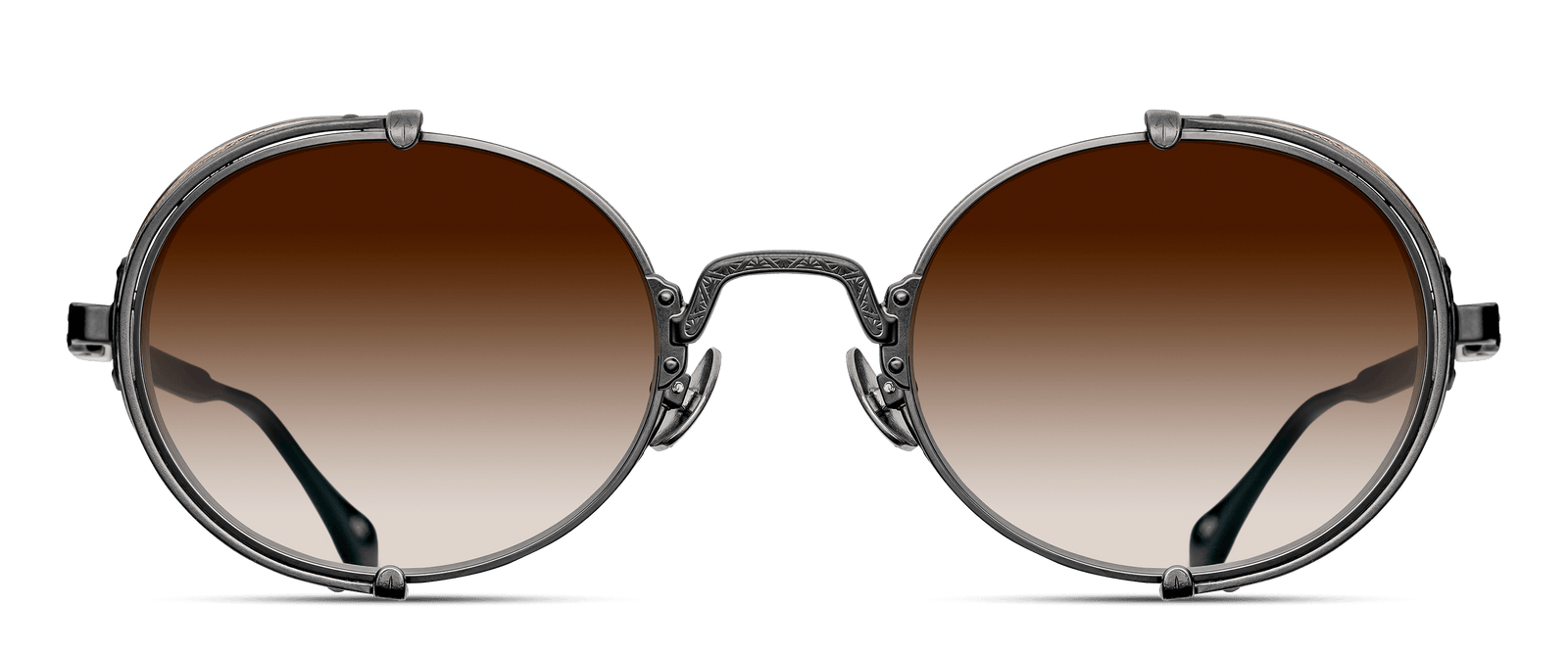 Matsuda Official | 10610H Round Sunglasses - Hand Made in Japan