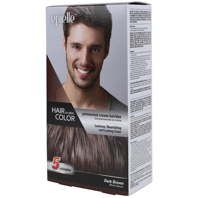 Epielle Hair Dye Color For Men Dark Brown