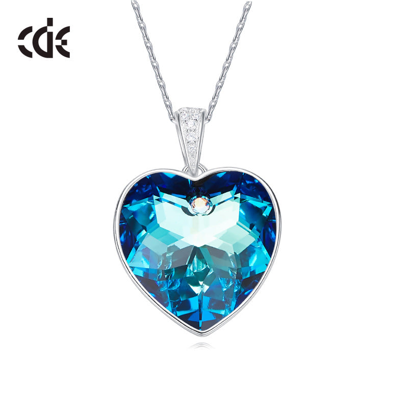 Buy beautiful love heart necklace cheap christmas gifts ...