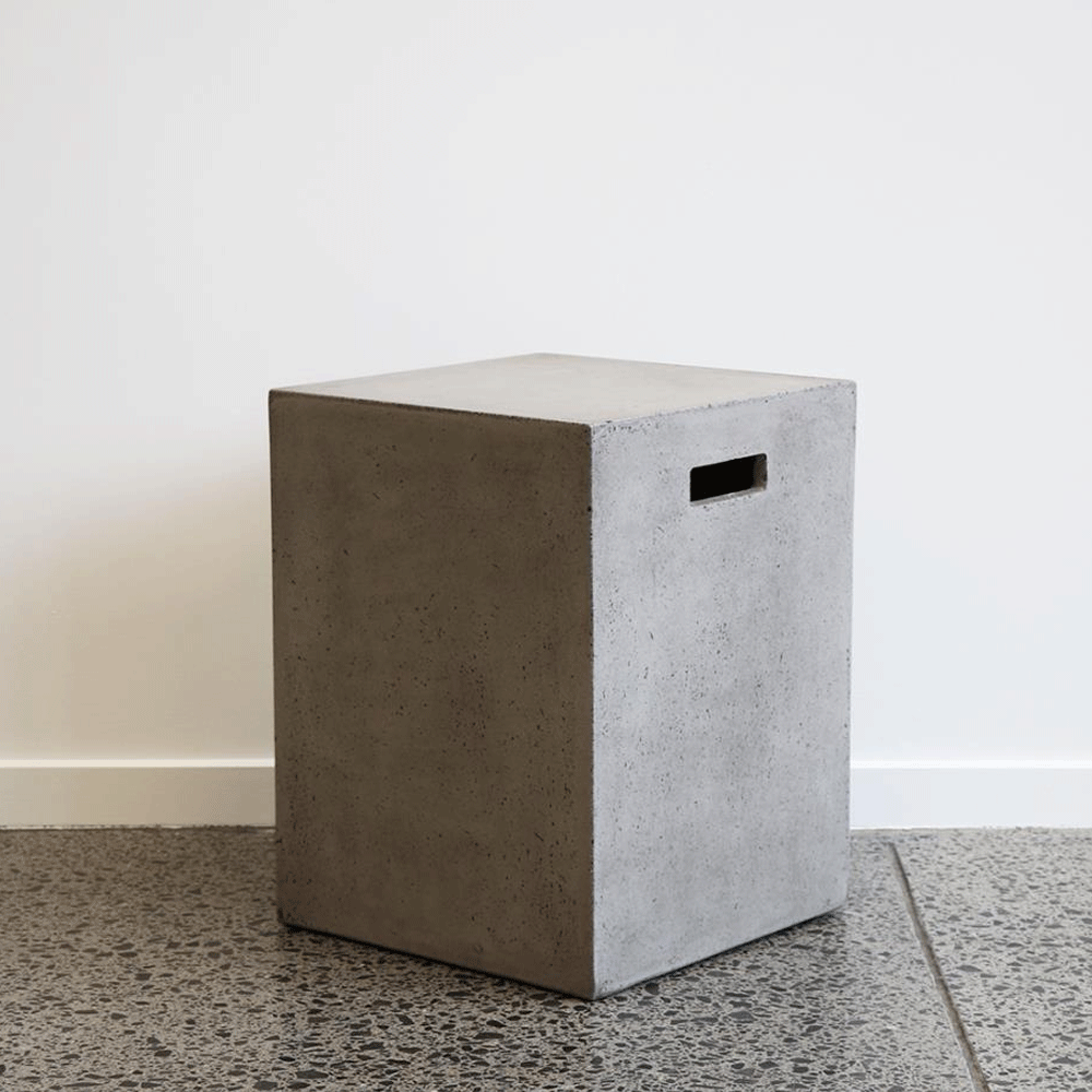 Concrete Side Table - Greenslades Furniture