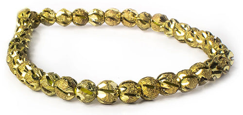 brass bead bracelet