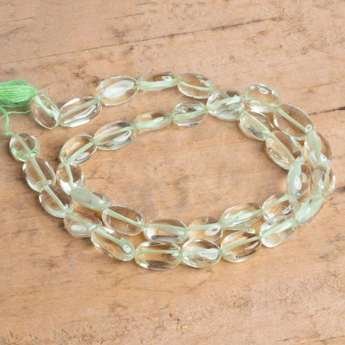 prasiolite beads for sale and green amethyst beads