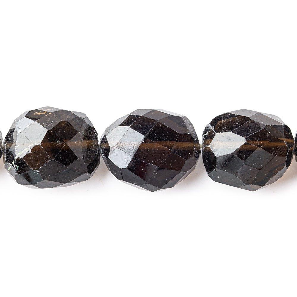 Garnet Slice Beads 6 inch 12 pieces