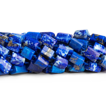 Lapis Lazuli Twist Tube Beads 13 inch 27 pieces – The Bead Traders