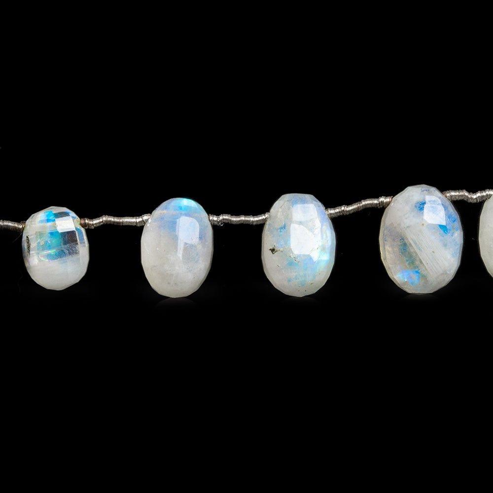 Ceylon Moonstone faceted oval 8 inch 14 Beads – The Bead Traders