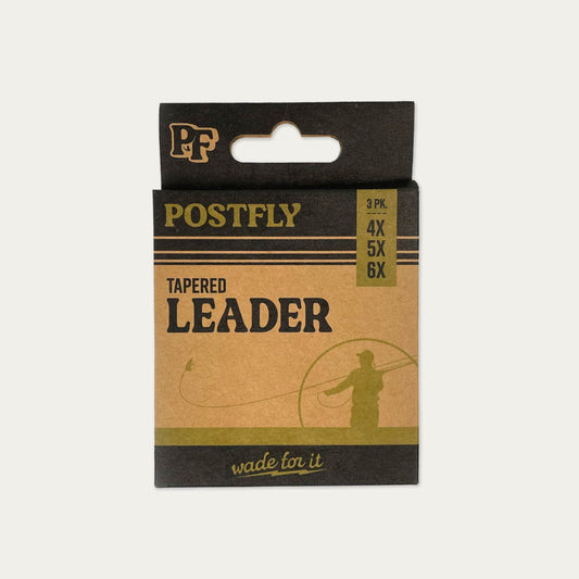 5x Tapered Leader (2pk) – Postfly
