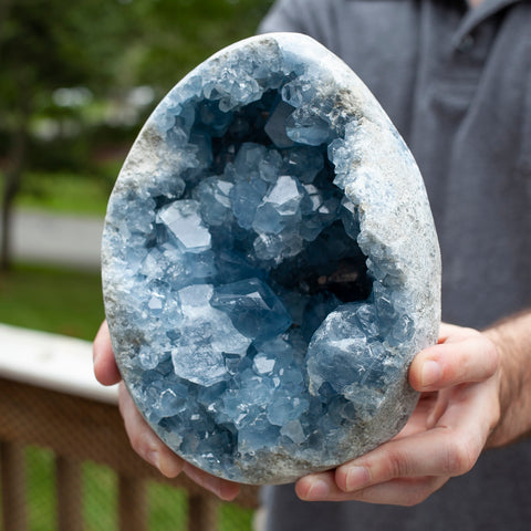Large Celestite Geode