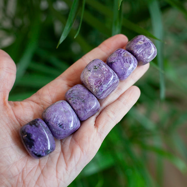 Charoite Tumbled Stone