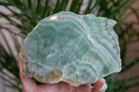 Chatoyant Green Aragonite From Spain