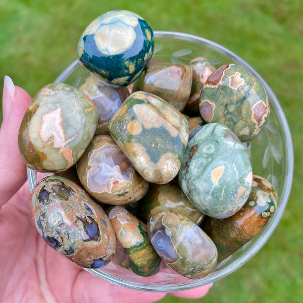 Rainforest Jasper Stone, Rainforest Rhyolite